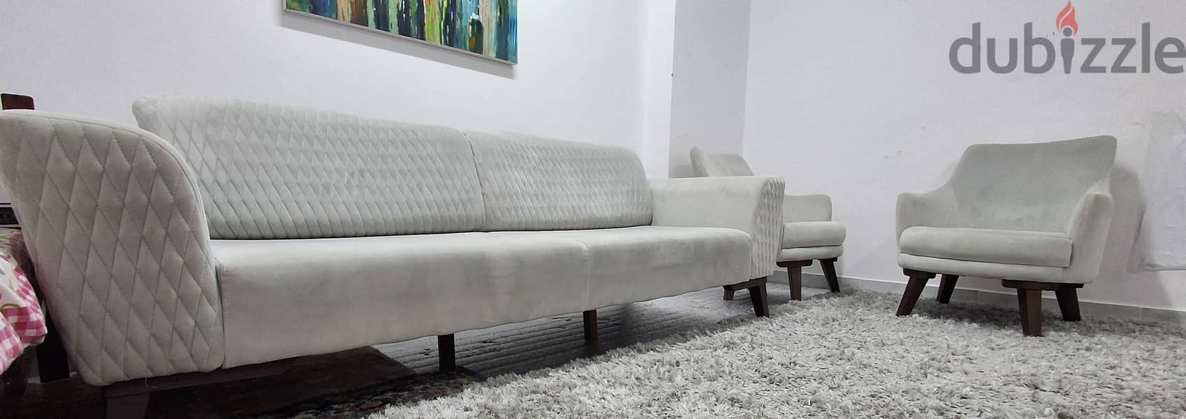 Luxury Urban Sofa Set (3str + 2 Arm Chair) from PAN HOME 2