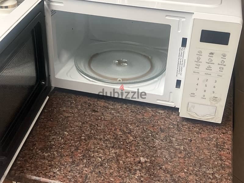 Microwave and Refrigerator for sale 1