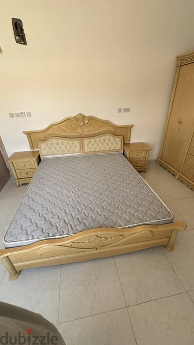 Full bedroom set with medical mattress