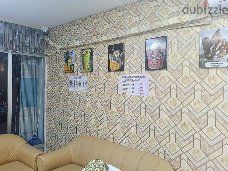 good running ice cream shop ruwi for rent 6