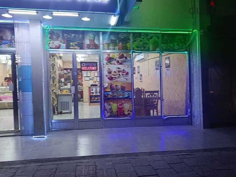 good running ice cream shop ruwi for rent 18