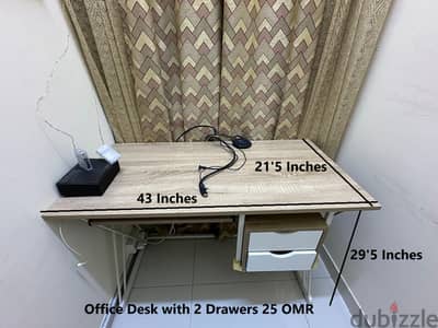 Work Table with two drawers