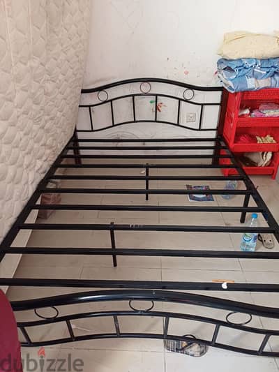 Double bed (cot) With Raha medical mattress