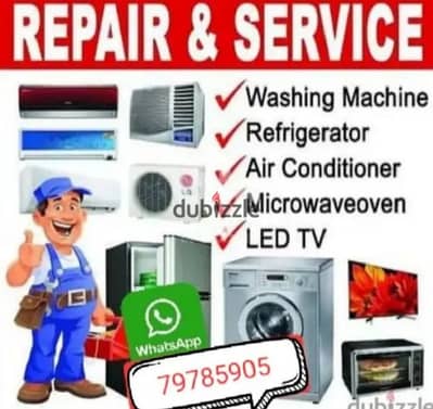 AC FRIDGE FREEZER AUTMATIC WASHING MACHINE RAPIER& SERVICES