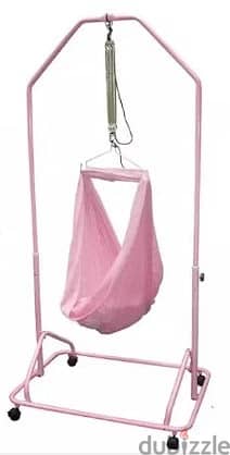 Baby Safety Spring Cot with cloth.