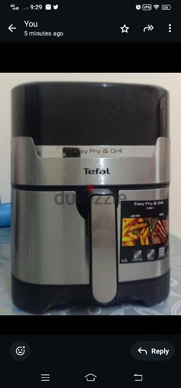 tefal aifryer 2 in 1 2