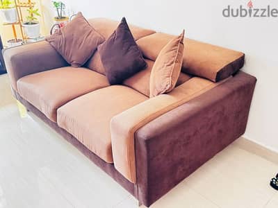 3+2 sofa with adjustable headrest for sale