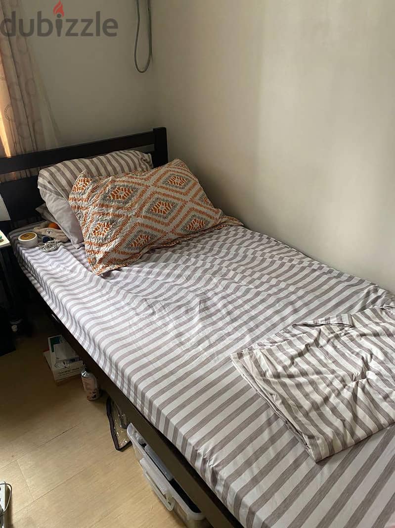 2 BED SPACE FOR MALE FULL FURNISHED 0