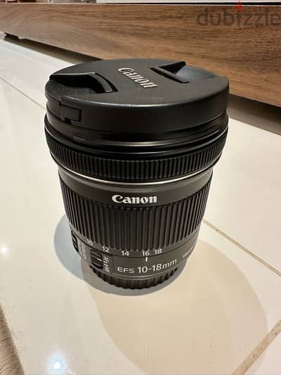 Canon Lens 10-18mm like as new