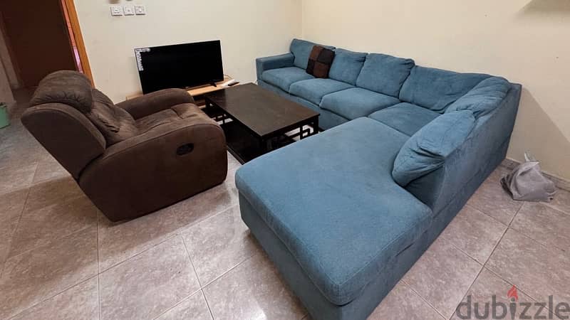 Sofa and Recliner on sale 2