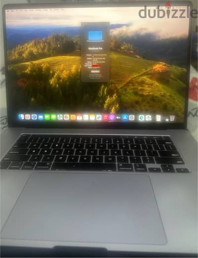 Mackbook Pro 2019 16” touch bar fingerprint 2T ssd 64 gb Ram i9