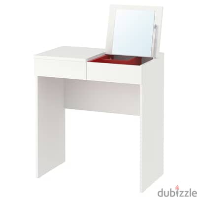 IKEA White Dressing Table – Stylish and Compact