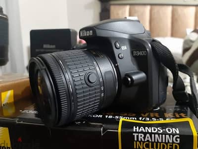 NIKON D3400 FOR SALE - USED BUT NOT ABUSED