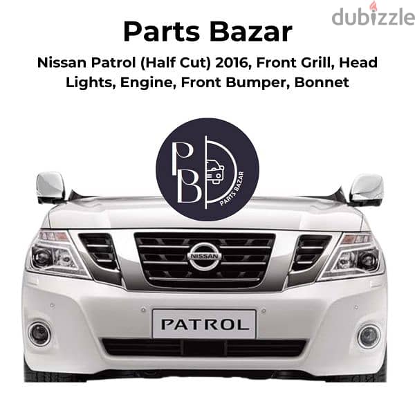 nissan patrol  frond Grill 2