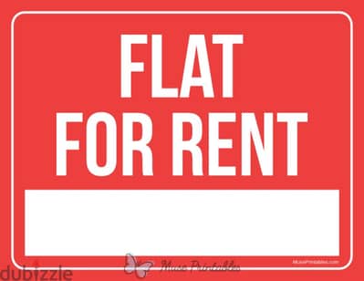 FAMILY FLAT FOR RENT