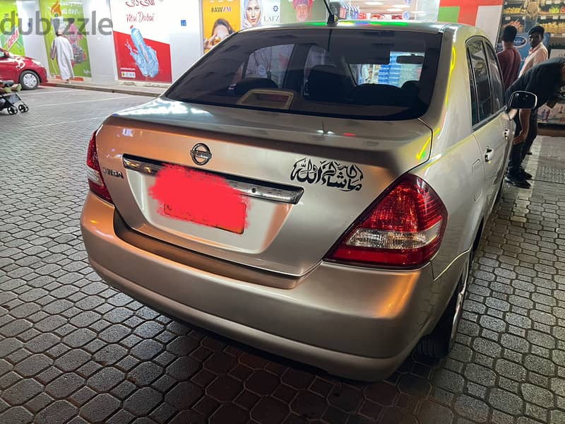 Neat and clean nissan tiida for monthly or weekly rent !!. 0