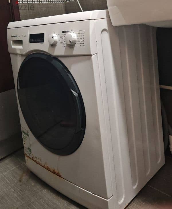 Used Panasonic Washing Machine Fully Automatic for sale - 8 OMR only 1