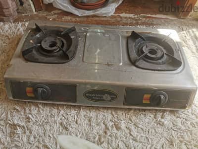 Hitachi stove with pipe and regulator