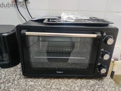 OTG oven with little body dent brand new