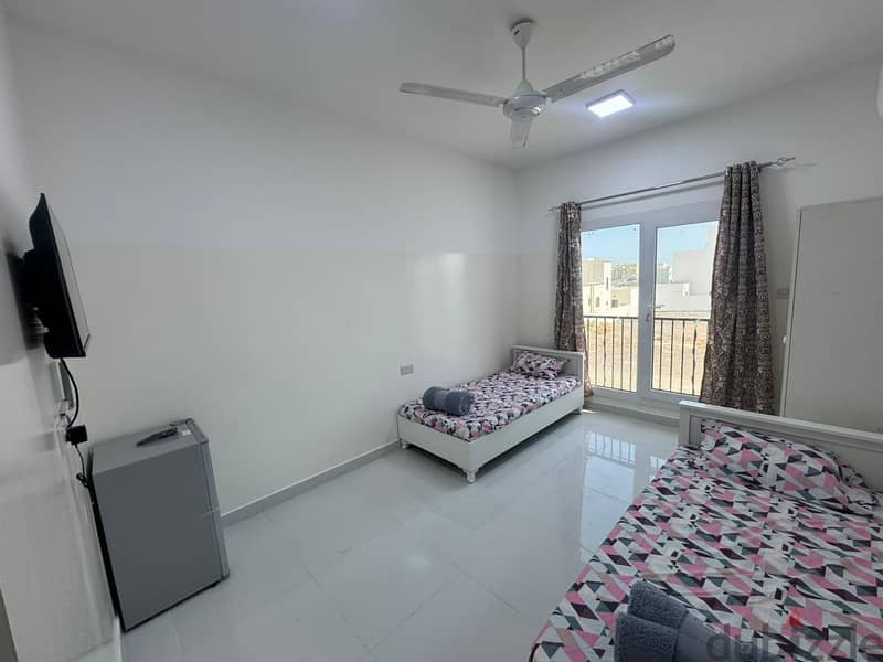 Monthly Furnished Room in Muscat Al Maabilah 1