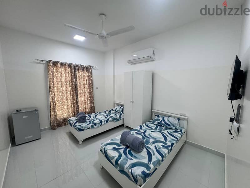 Monthly Furnished Room in Muscat Al Maabilah 3