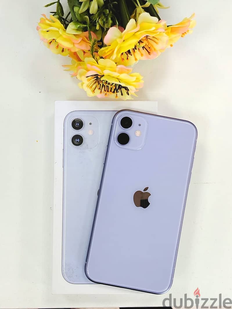 iPhone 11 128GB Storage Purple Color 96% Battery Health 1