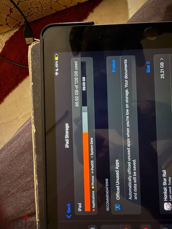 ipad 8gen 128gb ايباد ٨/جيل الثامن 1