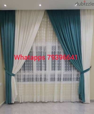 New curtain make on order. any size and any designs