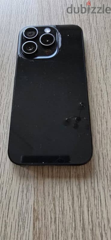 scratch less black iphone 15 pro 256 gb