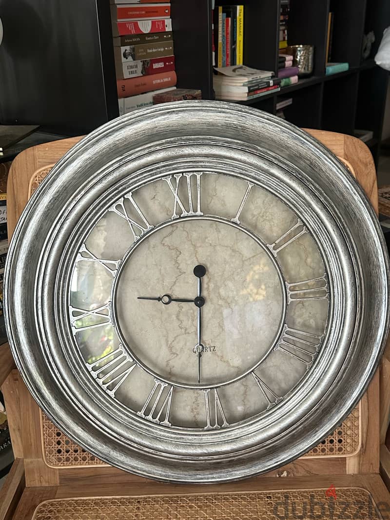 Lovely large wall clock 58 cm 0