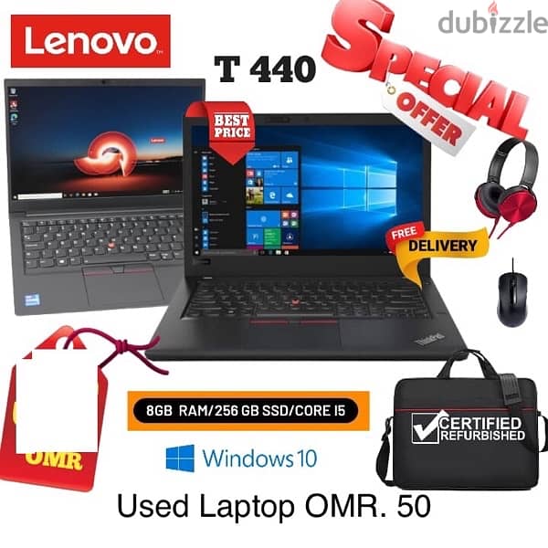 Used Laptop with Free Gifts 3