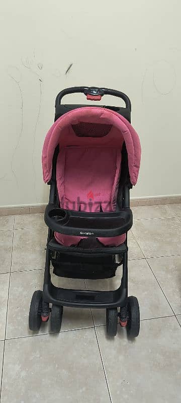 BABY STROLLER ( RO. 15) AND BABY CHAIR (RO. 5)