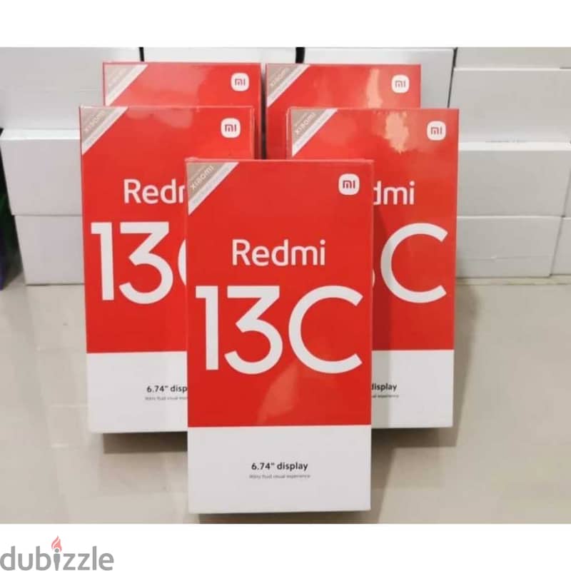 Redmi 13C 8GB/256GB (OPEN BOXES) With Free Mobile Stand 2