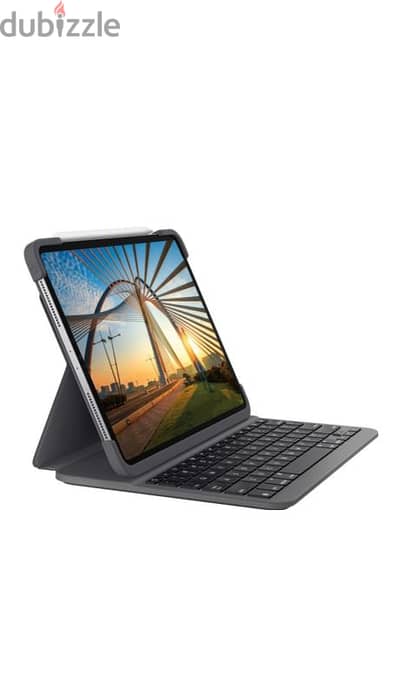 Logitech Slim Folio Keyboard Case Graphite iPad 12.9inch