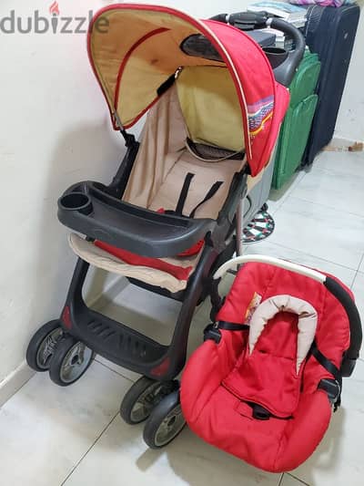 stroller with car seat