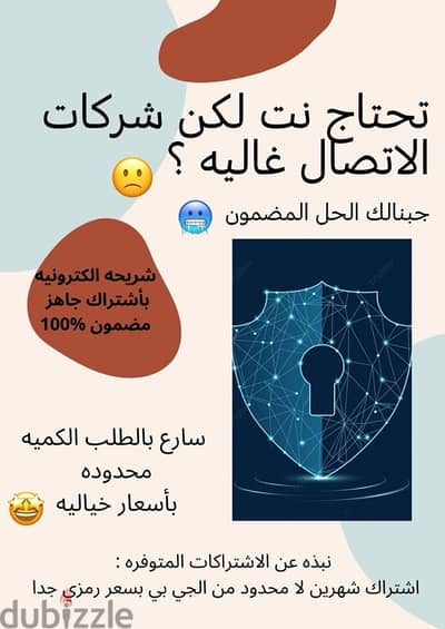 شرايح انترنت الكترونيه شوف الوصف