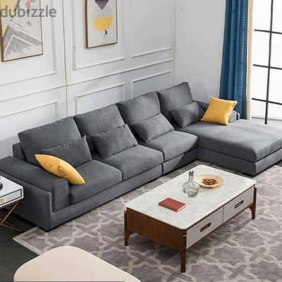 L shape sofa with bad