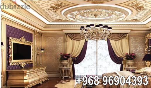 all type of paint work interior designing and gypsum board