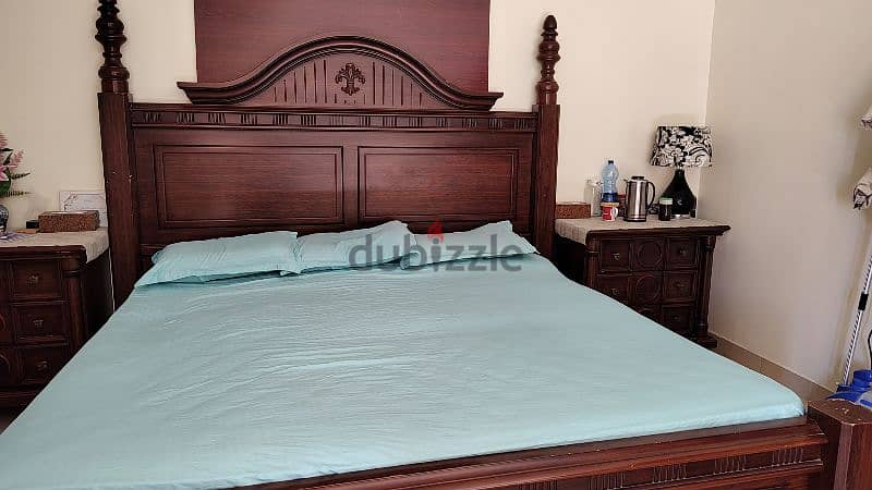 king size bed with mattress 1