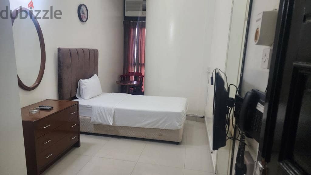 Single Room For Rent in Qurum Beach Hotel on at daily basis / Monthly 1