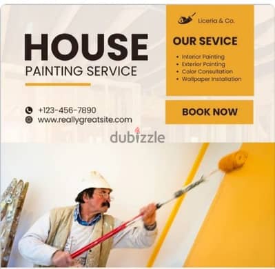 House paint colors and paint services