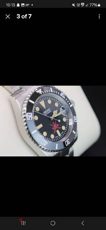 SEIKO SUB . automatic custom 2