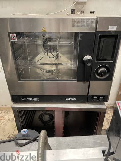 Gas 6 tray oven