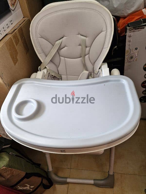 baby walker n high chair on sale 3