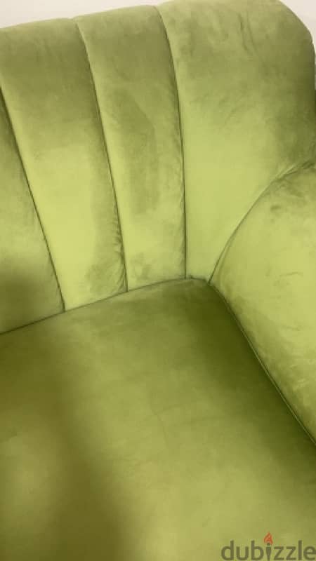 Sofa 3 seater & 2 seater + tables Urgent sale  كنب و طاولات للبيع 3