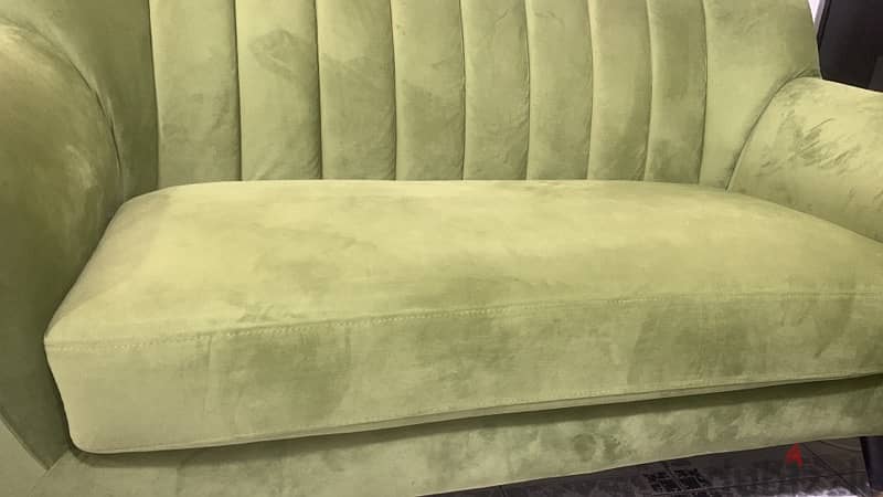 Sofa 3 seater & 2 seater + tables Urgent sale  كنب و طاولات للبيع 7