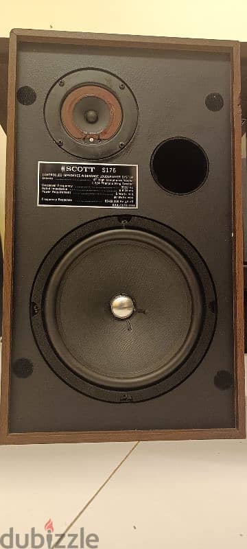 SCOTT S176 STEREO SPEAKER