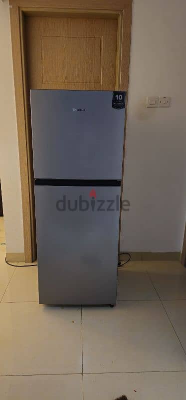 Hisense Double Door Refrigerator, 203L, RT264N4DGN