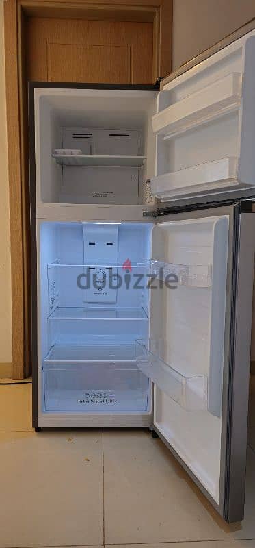 Hisense Double Door Refrigerator, 203L, RT264N4DGN 2