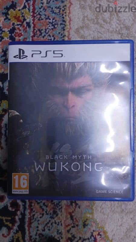 black myth wukong fresh cd not used ps5 0